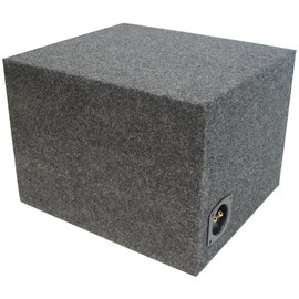 Car Audio Single 15" Vented Square Sub Box Enclosure fits Kicker L7 Subwoofer