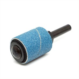 Benchmark Abrasives 3/4" x 1" Rubber Expanding Drum for Spiral Band with 1/4" Mandrel for Sanding Smoothing Shaping Polishing Groove Fiberglass Hard Wood