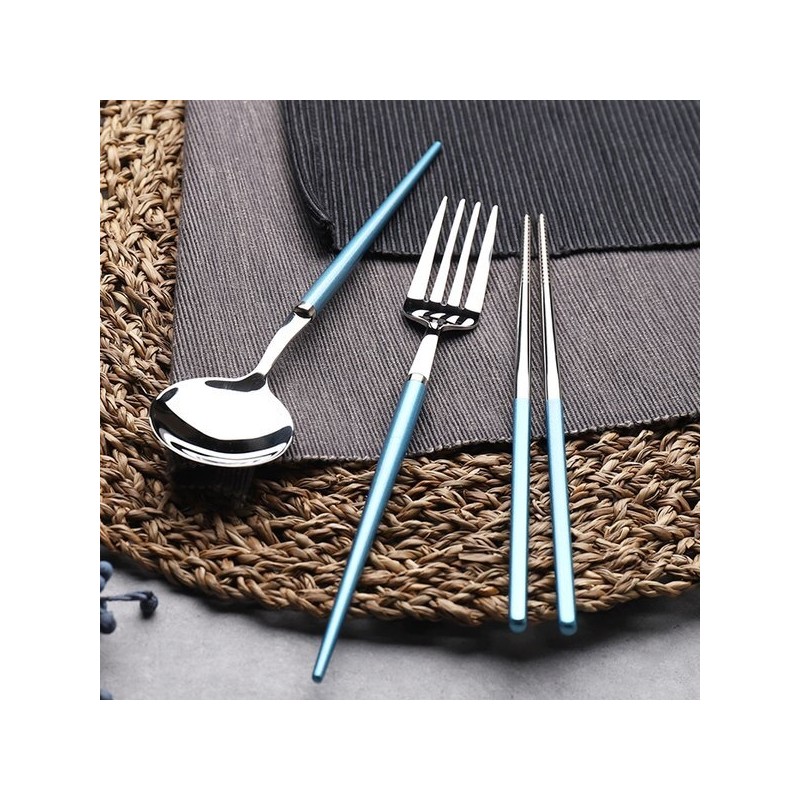 Bloom at Home Macaron Cutlery 3-Piece Set (Medium) 1 Set