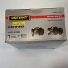 Defiant Hartford Aged Bronze Front Door Knob Combo Pack Double