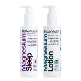 BetterYou BY Lotion Bundle Kit for Unisex - 2 Pc Kit - 6.08oz Magnesium Sleep Body Lotion