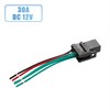 X AUTOHAUX 2 Pcs DC 12V 30A SPDT Car Relay