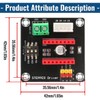 Hapivida Stepper Motor Driver, Compact Precision 3D Printer Stepper Motor