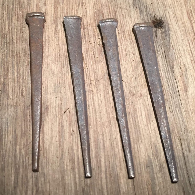 3" - 10d CUT FLOORING NAILS - Antique Historic Reproduction