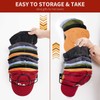 Livelab Hat Rack Wall Mount, [2-Pack] Metal Hat Organizer for