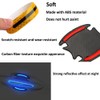 ETOPARS Pack of 8 Reflective Car Door Handle Stickers White