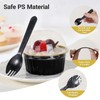 EUSOAR Creme Brulee Ramekins Disposable, 60pcs 5oz Foil Baking Cups