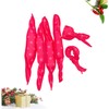 PACKOVE 6PCS Dot Pattern Sponge Hair Curlers Large Soft Rollers