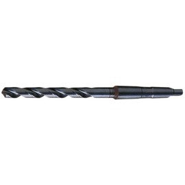 Cle-Line C20540 General Purpose Taper Shank Drill, High Speed Steel, Steam Oxide Finish, No.2 Morse Taper Shank, 118-Degree Radial Point, 5/8" Drill Diameter