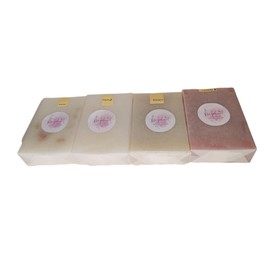 Jabon artesanal coco,avena, romero y lavanda 4 piezas de 100 gr cada uno                                                                              