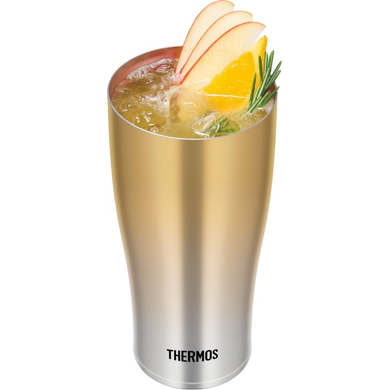 Thermos Vacuum Insulated Tumbler, 14.5 fl oz (420 ml), Gold