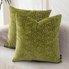 FIFU 18x18 Inch Throw Pillow Covers Set of 2, Jacquard