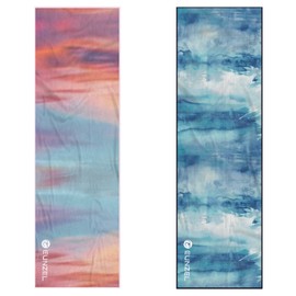 Eunzel 2 paquetes de toallas de enfriamiento, toalla de hielo para el cuello, toalla de microfibra suave y fresca que se mantiene fría para deportes, yoga, correr, gimnasio, entrenamiento, ciclismo