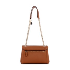 GUESS Noelle II Convertible Xbody Flap Bag Light Cognac