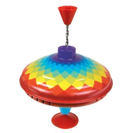 Tobar Rainbow Humming Top Traditional Spinning Toy
