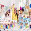 AURSWIF Princess Birthday Party Bags, 20 PCS Princess Kraft Paper