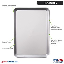 Rada Cutlery Half Sheet Pan 12.5 X 17"