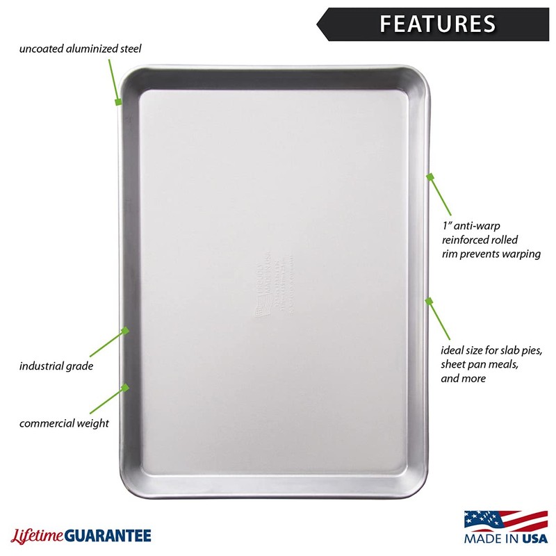 Rada Cutlery Half Sheet Pan 12.5 X 17"