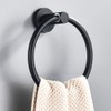 Stainless Steel Bathroom Towel Ring, Wall Mounted Bathroom Kitchen Towel