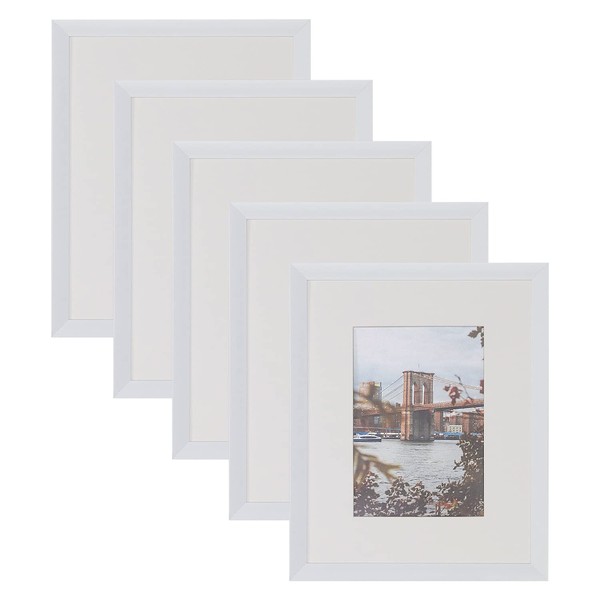 HOTURE 12x16 Picture Frames Set Of 5, Display Pictures 8.5x11
