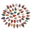 50 PC Lot Flint Arrowhead OH Collection Project Spear DIY