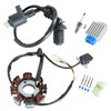 waltyotur Ignition Coil Spark Plug Regulator Stator Replacement for Polaris