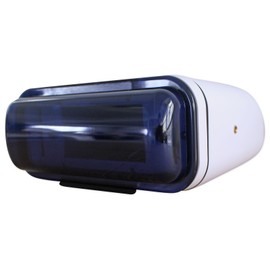 Rockville RMH200W Single DIN Marine Radio Waterproof Gimbal Housing White