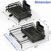 Kitchen Dish Drying Rack – Multifunctional & Expandable Dish Drainer;