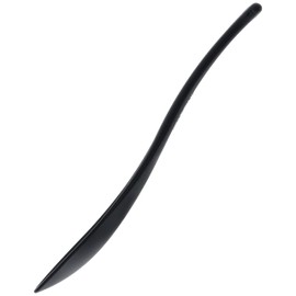 TAKAGI Rice Spoon, Black, Dishwasher Safe, Eco-Friendly Spoon with Rice, Cutlery, Gentle on Your Mouth