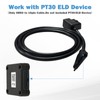 AMHTDOL OBD2 16 Pin to 10 Pin Diagnoatic Cable Adapter,Compliant