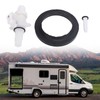 5PCS RV Toilet Water Valve Kit Leak Resistant 13168 for