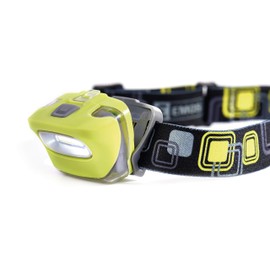 Emos 1450, Headlamp 2 W COB LED 3 x AAA, Plastic, Yellow, 4 x 5/9 x 4 cm