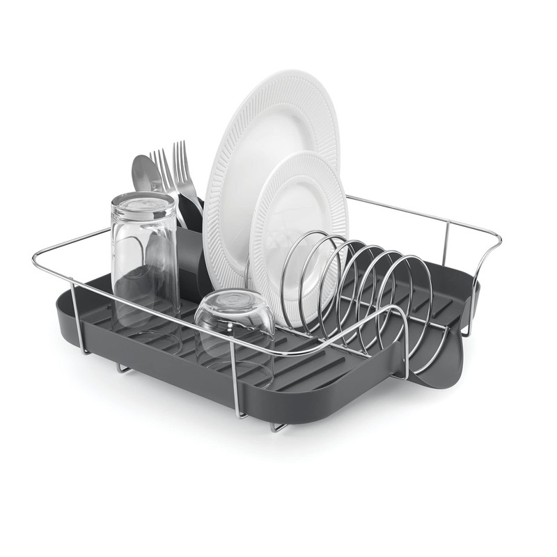 Polder Spring Dish Rack Holds Up to 9 Plates and