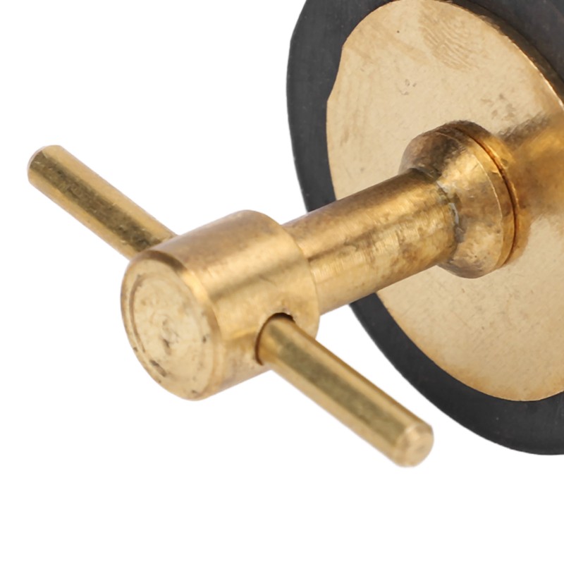 Marine Boat Brass T Handle Drain Plug Strong Structure Twist