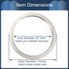 INFINAUTO Hub Centric Ring 110mm OD 93.1mm ID Car Wheel