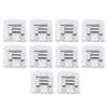10Pcs Gathering Foot Single Pin Stainless Steel Household Sewing Machines
