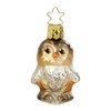 Inge-glas Christmas Tree Hanger, Owl Child in the Forest, Original