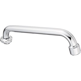 SANEI PA27JH-60X-16 Horizontal Upward Pipe with Foamer, Splash Prevention, Length 7.6 inches (194 mm)
