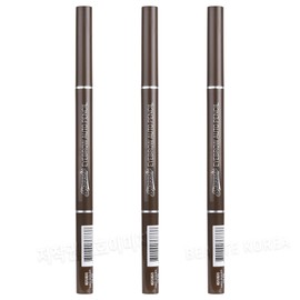 Peripera Speedy Eyebrow Auto Pencil 003 Brown 3pcs / 페리페라 스피디 아이브로우 오토 펜슬 003 브라운 3개