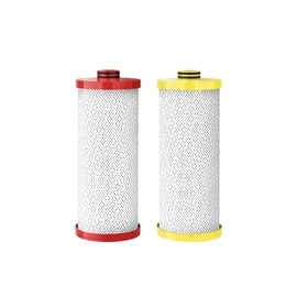 Aquacrest WF52-R Water Filter, Replacement for Aquasana® AQ-5200R, AQ-6200, Claryum® 2-Stage, AO Smith® AO-US-200-R, 500 Gallons, 2 Filters
