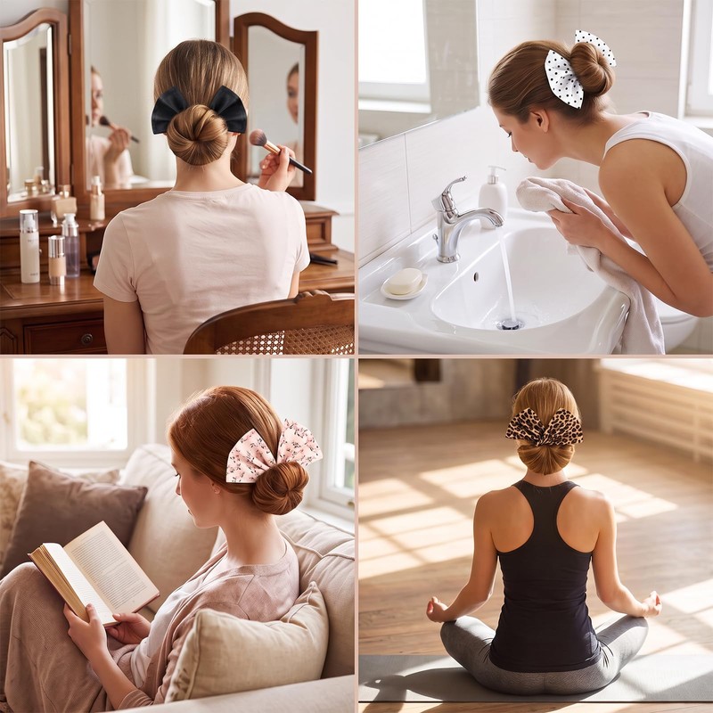 6 PCS Hair Bun Maker, Easy Hair Twister for Women,