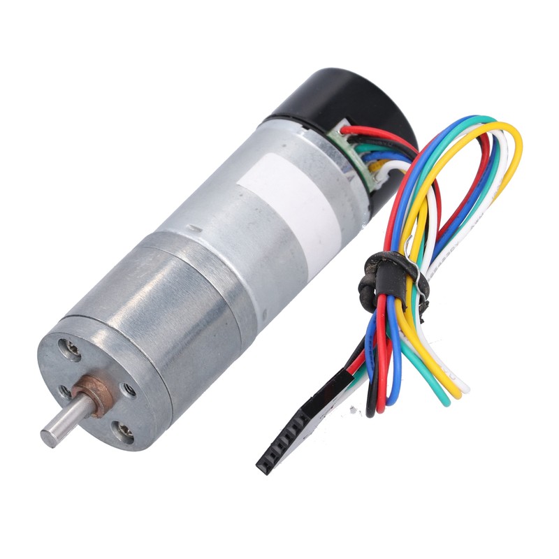 DC Geared Motor with Encoder Speed Measuring Signal Feedback Smart
