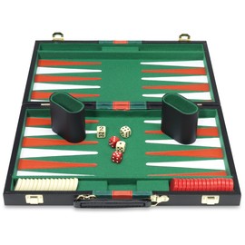 Backgammon in Suitcase