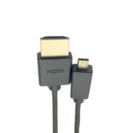 4K Micro HDMI to HDMI Cable 3.3FT,HDMI to Micro HDMI 2.0 Adapter, 2K*4K@60Hz, 18Gbps, HDR, ARC, Compatible with Raspberry Pi 5/4 Camera Laptop Video Capture Card Go-Pro Hero Cam Link