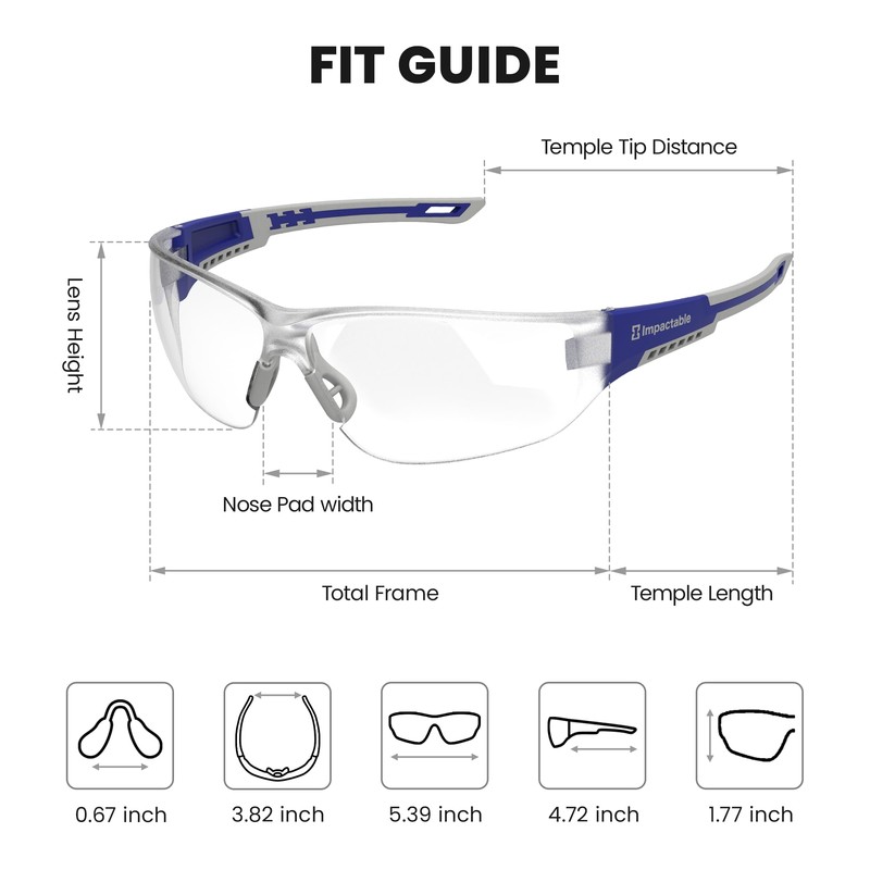 Upgraded 2.0 Safety Pickleball Glasses