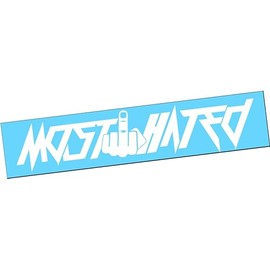 MOST HATED 22"x4" Vinyl Decal Sticker Turbo Boost Lifted Lowered Low Stance Euro Static JDM Diesel Truck Car Satisfied Locally