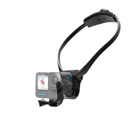 Neck Holder with Phone Clip Compatible with GoPro Hero 13/12/11/10/9/8, Insta360 X3/X4, DJI Action 4 and All Phone, Hands Free Neck Mount