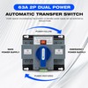 110V 63A 2P Automatic Transfer Switch, Dual Power Automatic Transfer