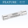 QUARKZMAN 1000V 500mA Multimeter Fuse x 1 Piece 6.3 x
