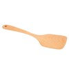 2Pcs Wooden Spatula Heat Resistant Light Weight Kitchen Cooking Utensils